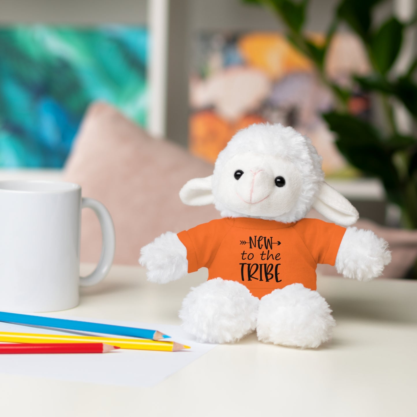 First Stuffed Friend with Custom Tee