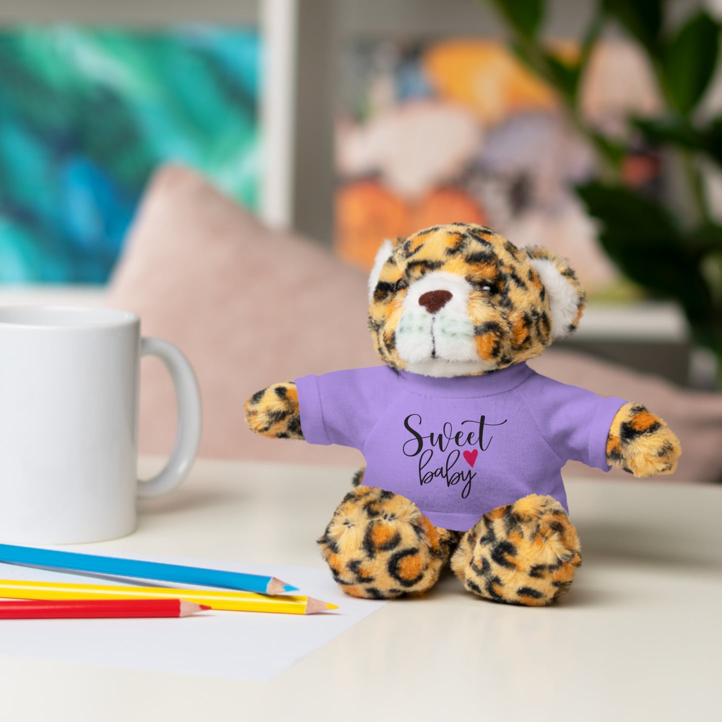 First Stuffed Friend with Custom Tee