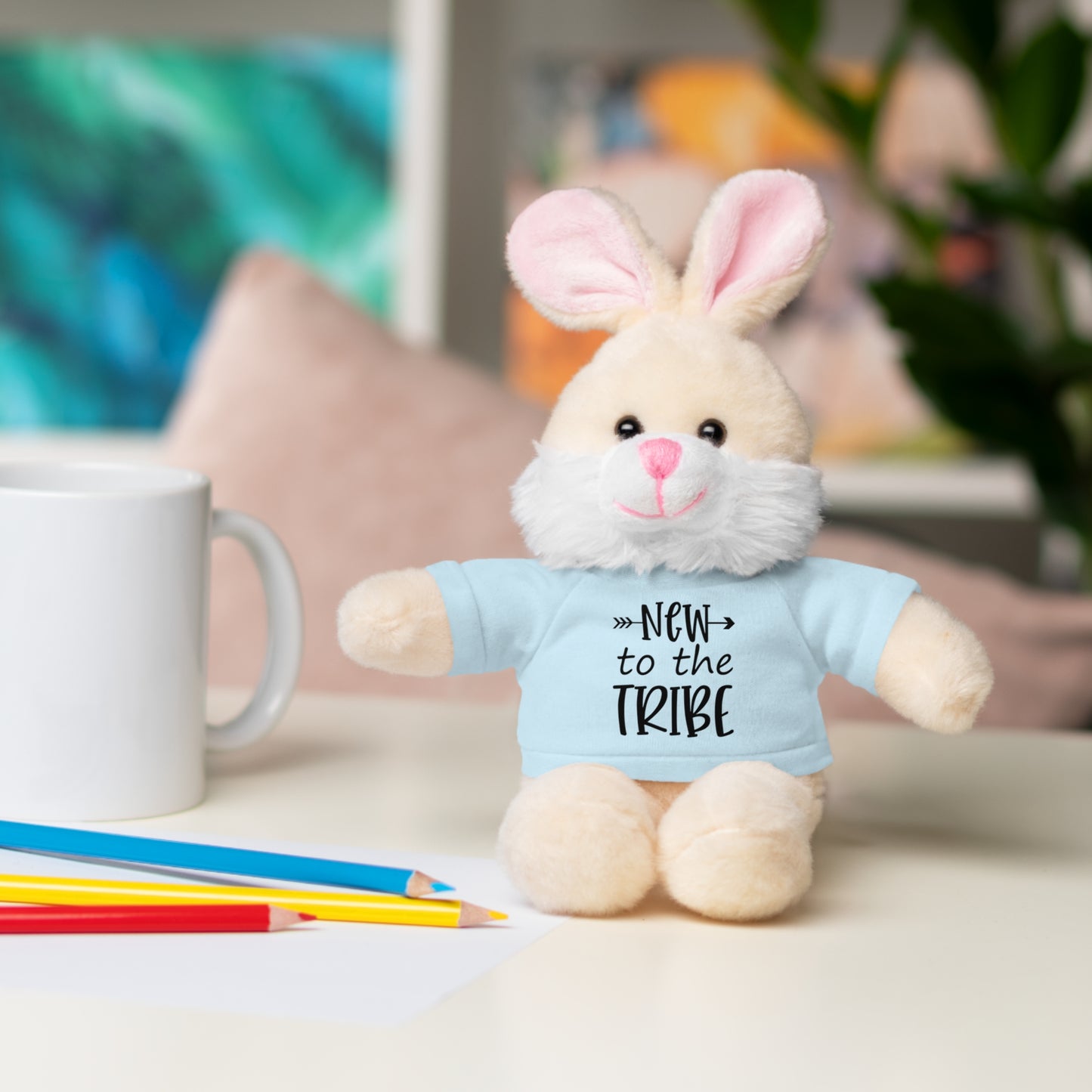First Stuffed Friend with Custom Tee