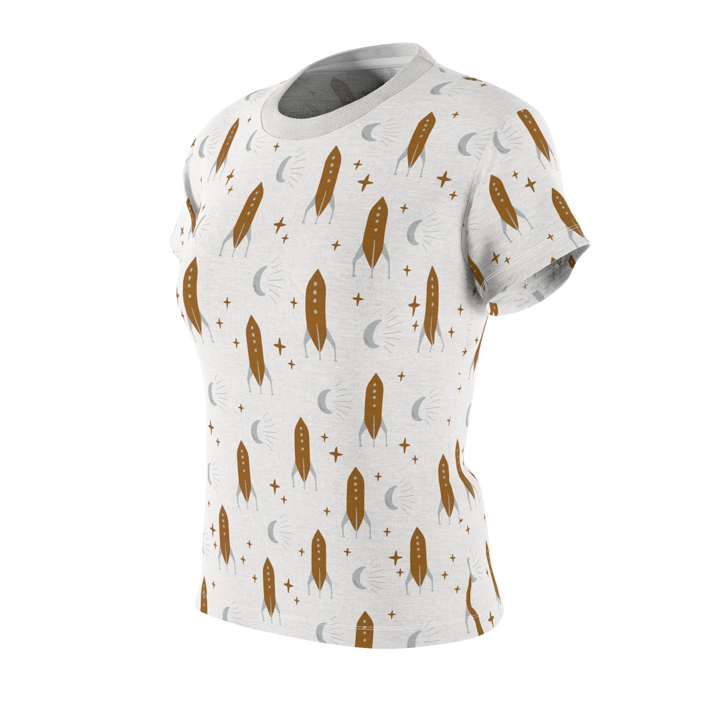 Women's Cut & Sew Tee (Space Design)