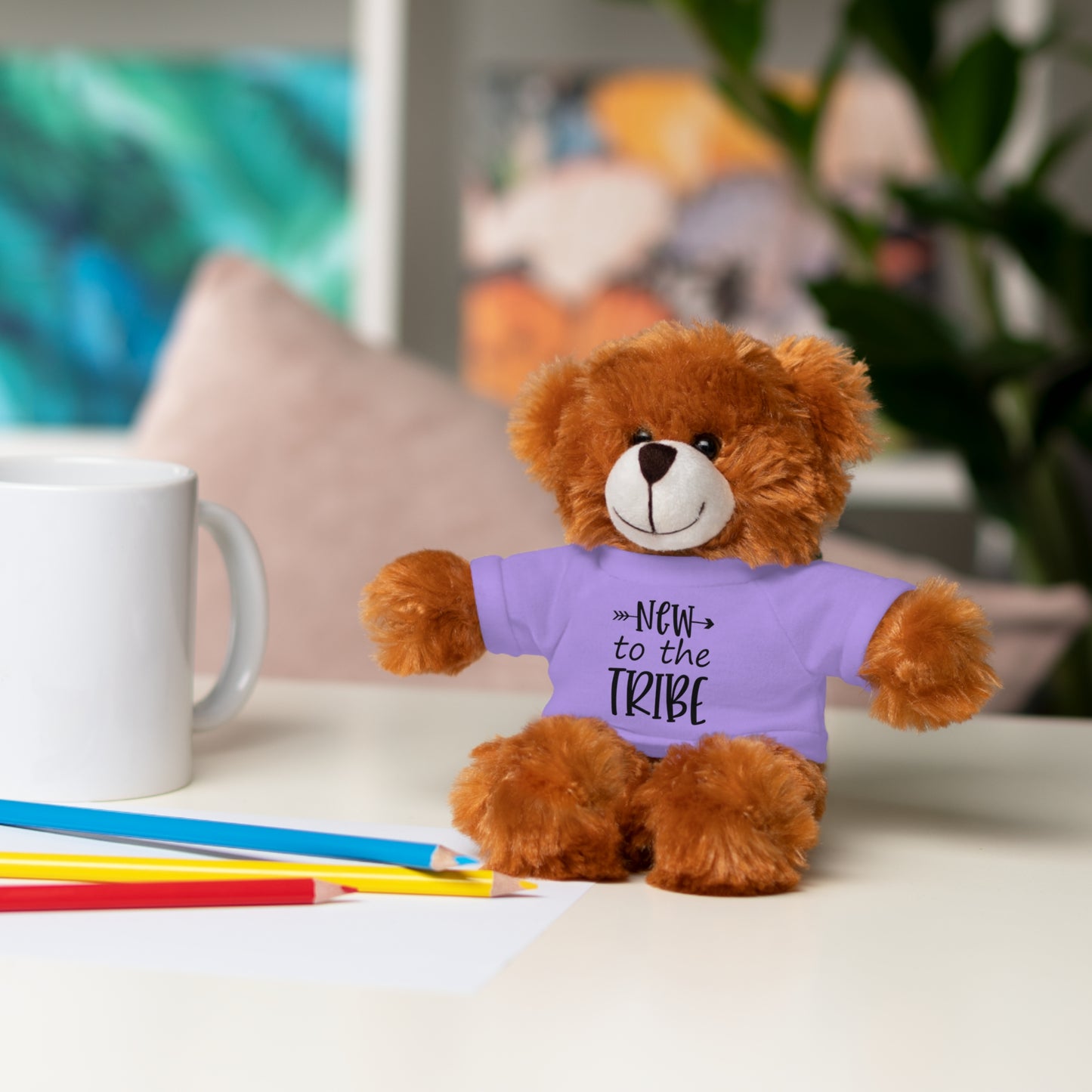 First Stuffed Friend with Custom Tee