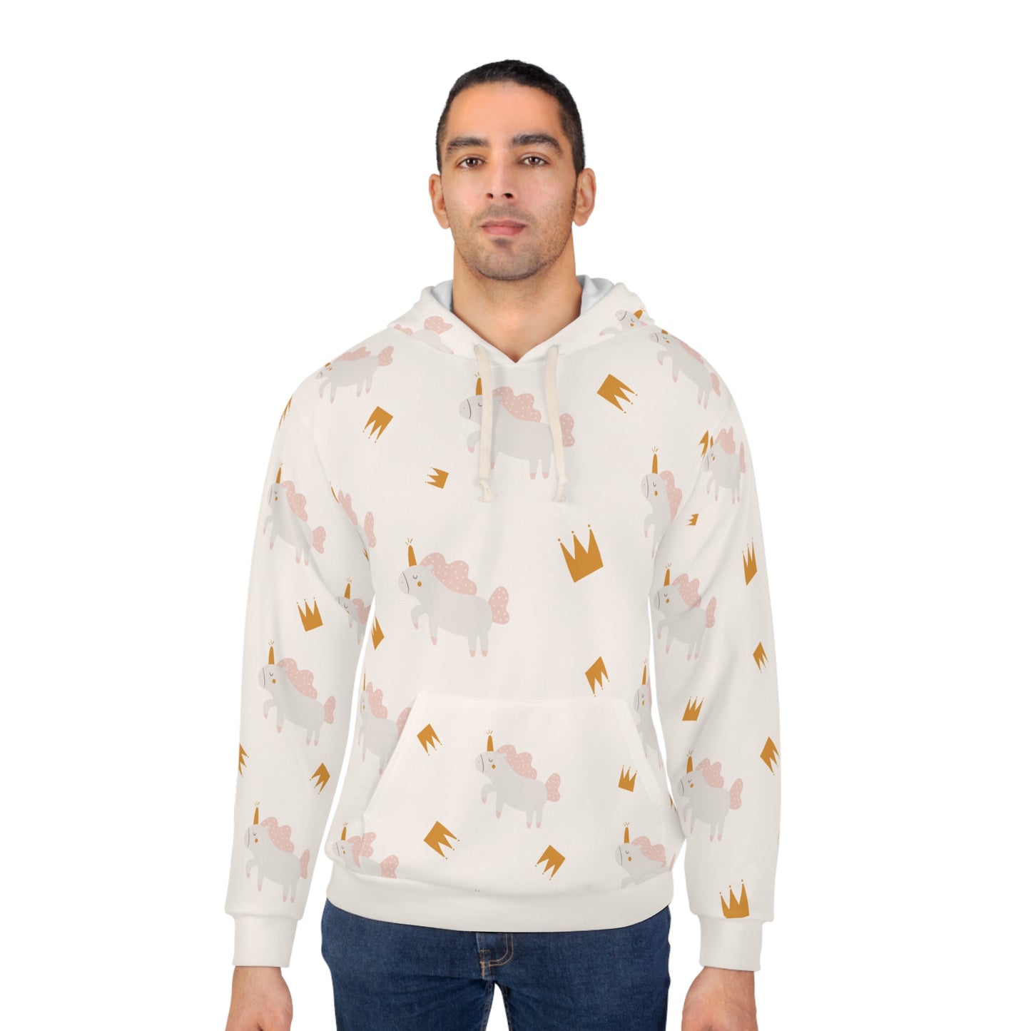Unisex Pullover Hoodie (Unicorn Design)