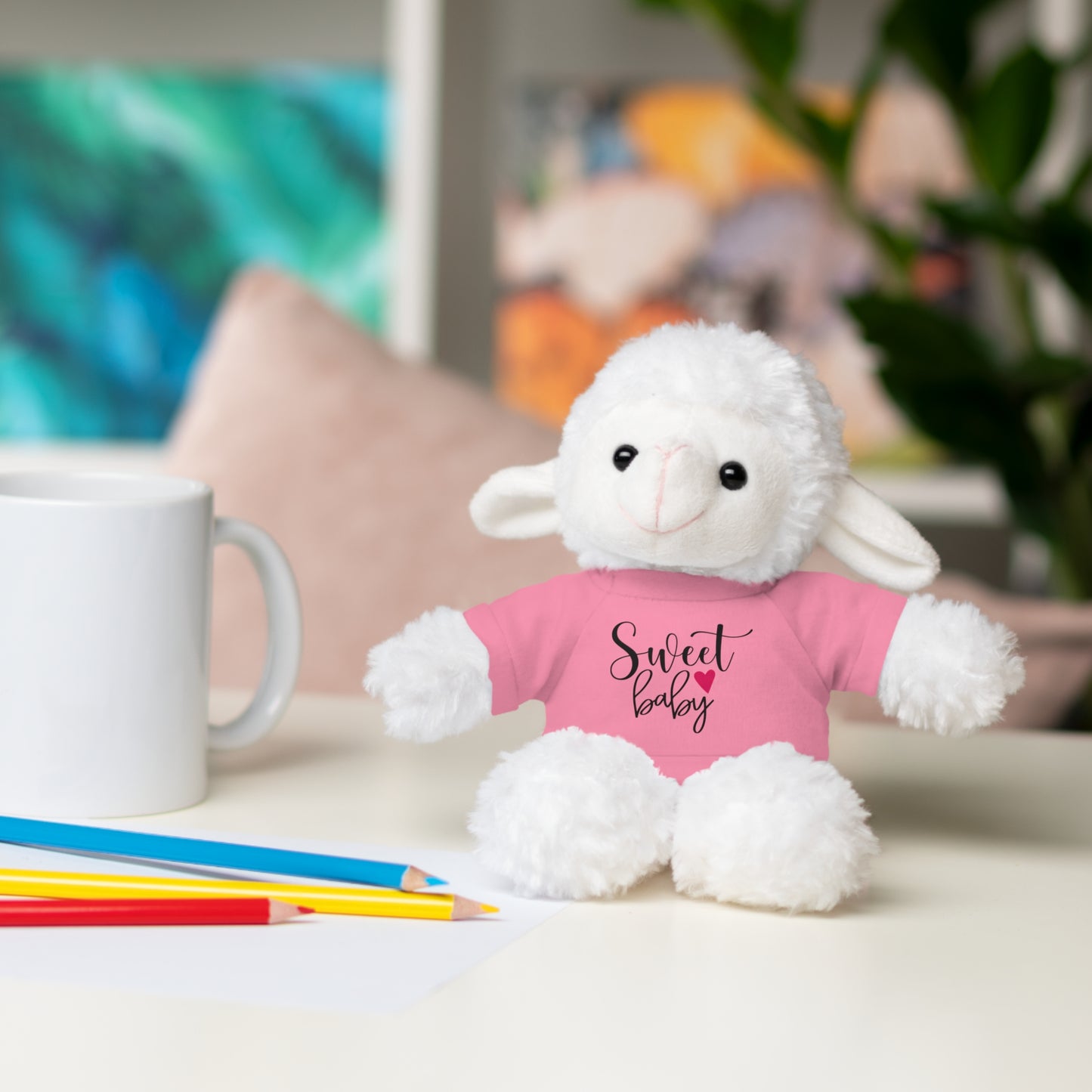 First Stuffed Friend with Custom Tee