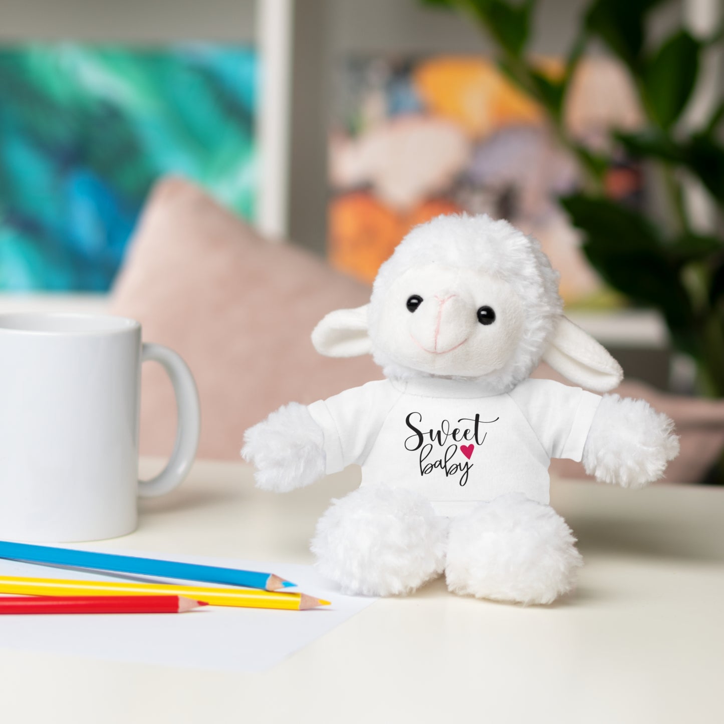 First Stuffed Friend with Custom Tee