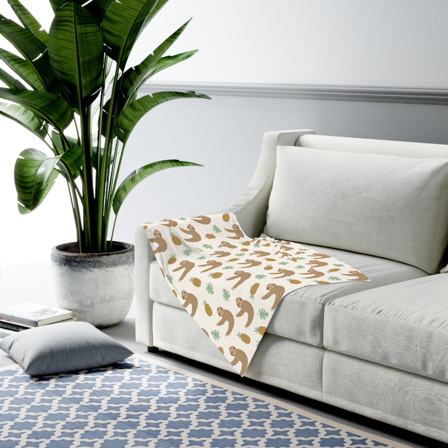 Baby Swaddle Blanket (Tropical Design)