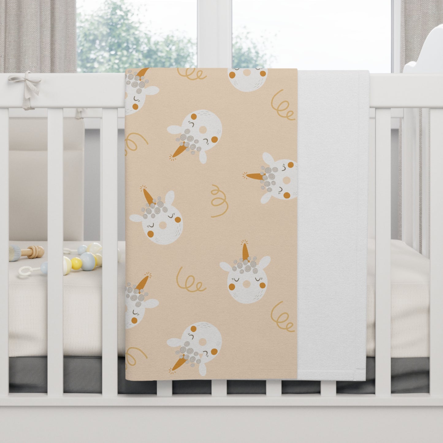 Baby Soft Fleece Blanket (Unicorn Design)