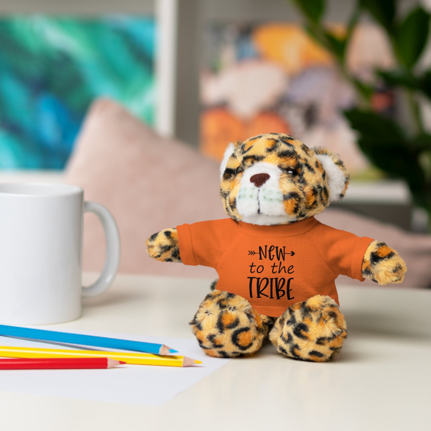 First Stuffed Friend with Custom Tee
