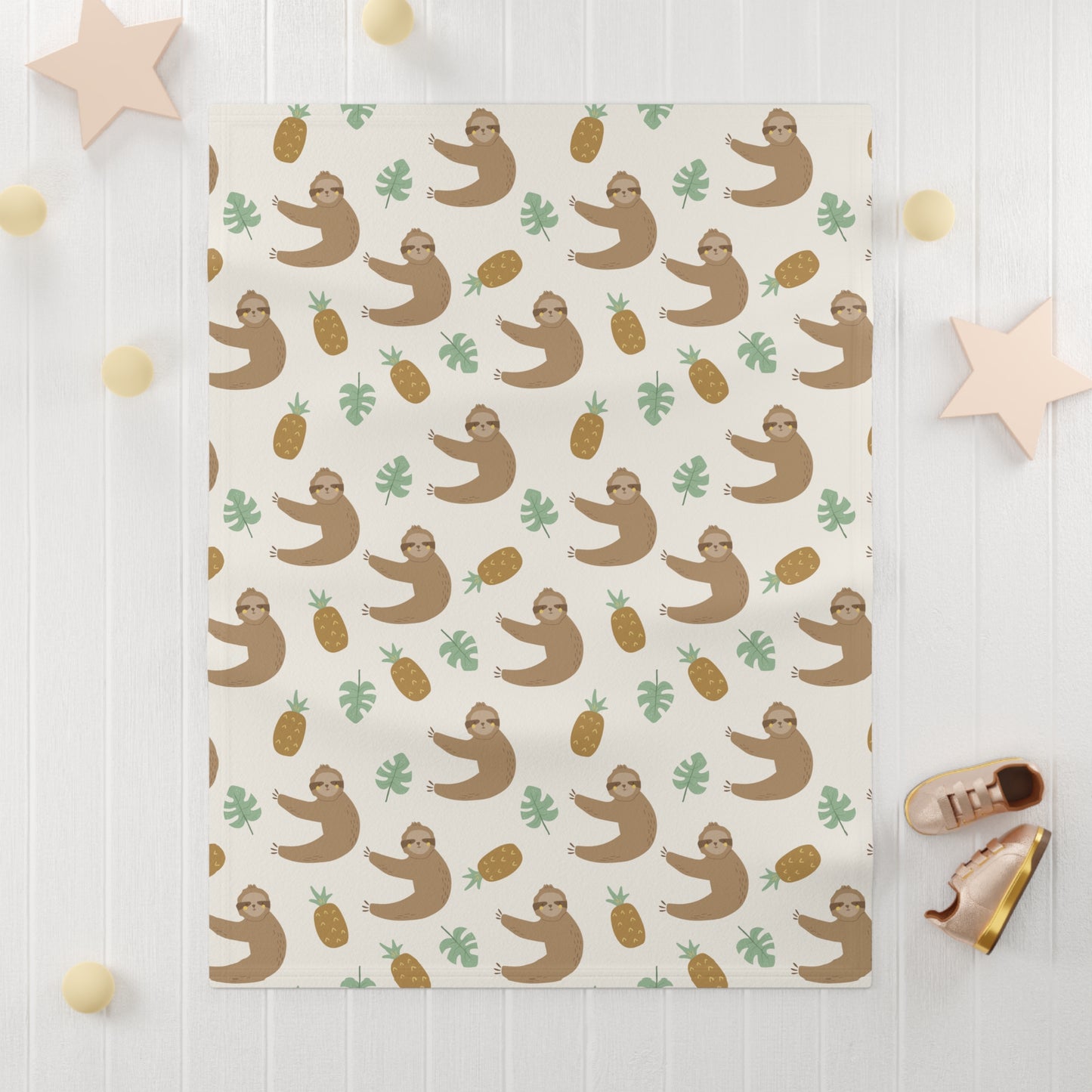 Baby Soft Fleece Blanket (Tropical Design)
