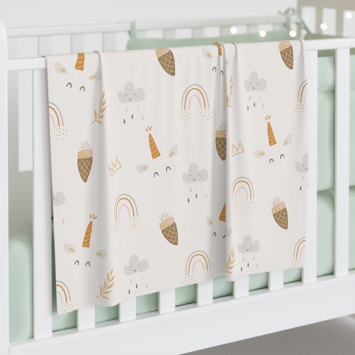 Baby Swaddle Blanket (Unicorn Design)