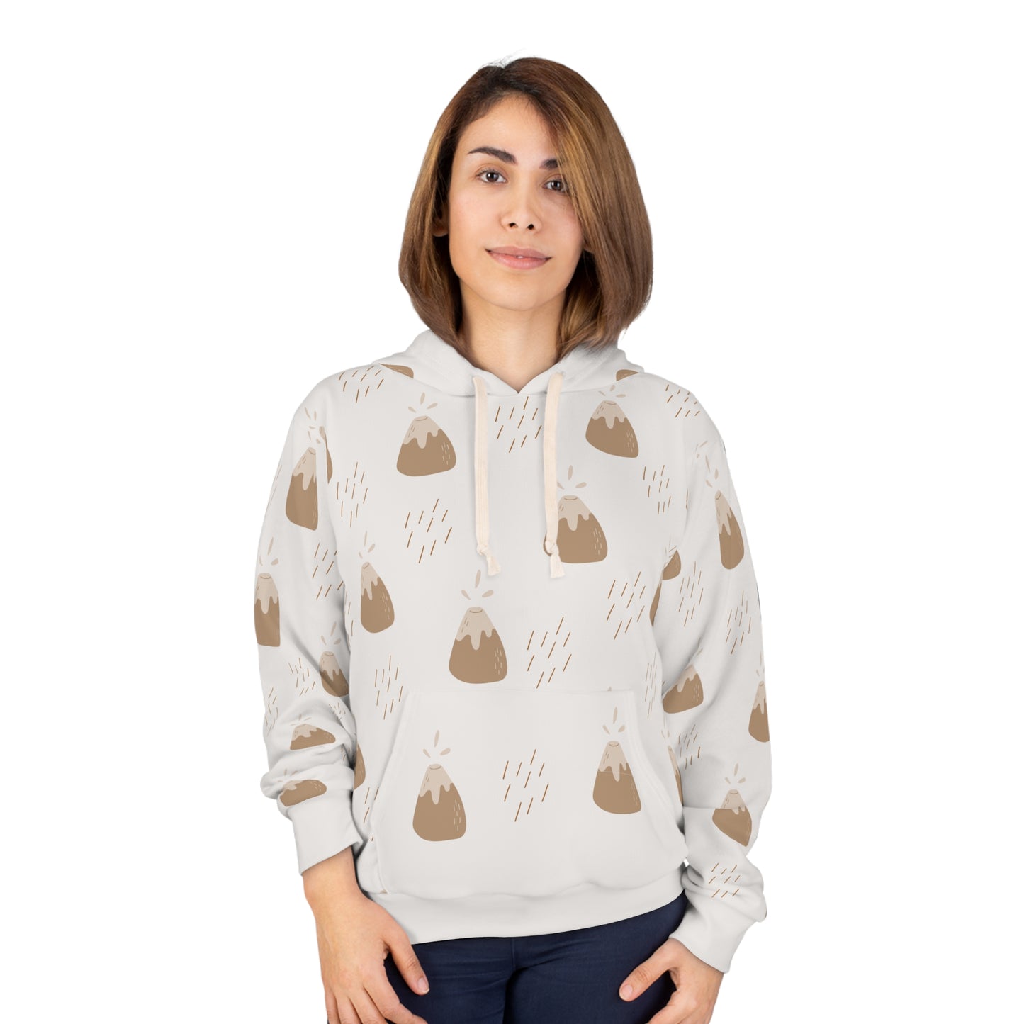Unisex Pullover Hoodie (Dinosaur Design)