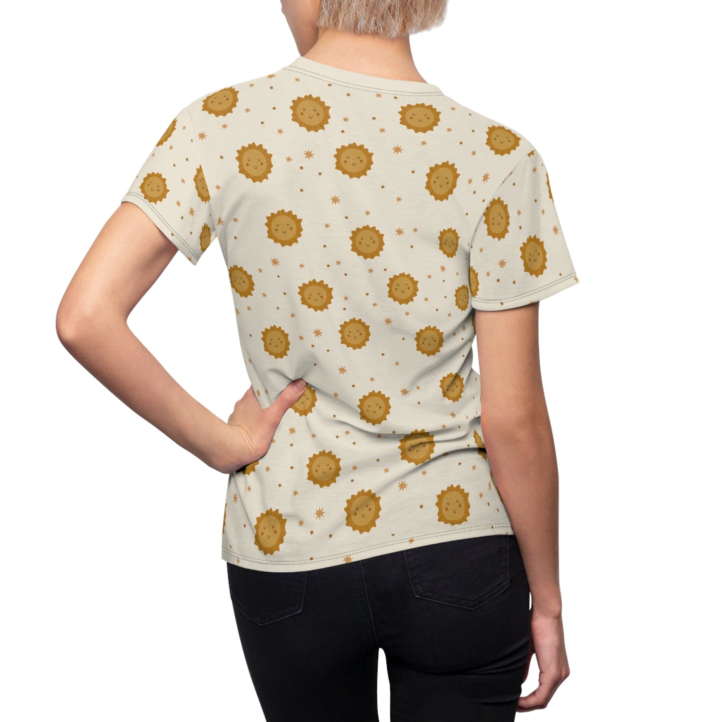 Women's Cut & Sew Tee (Space Design)