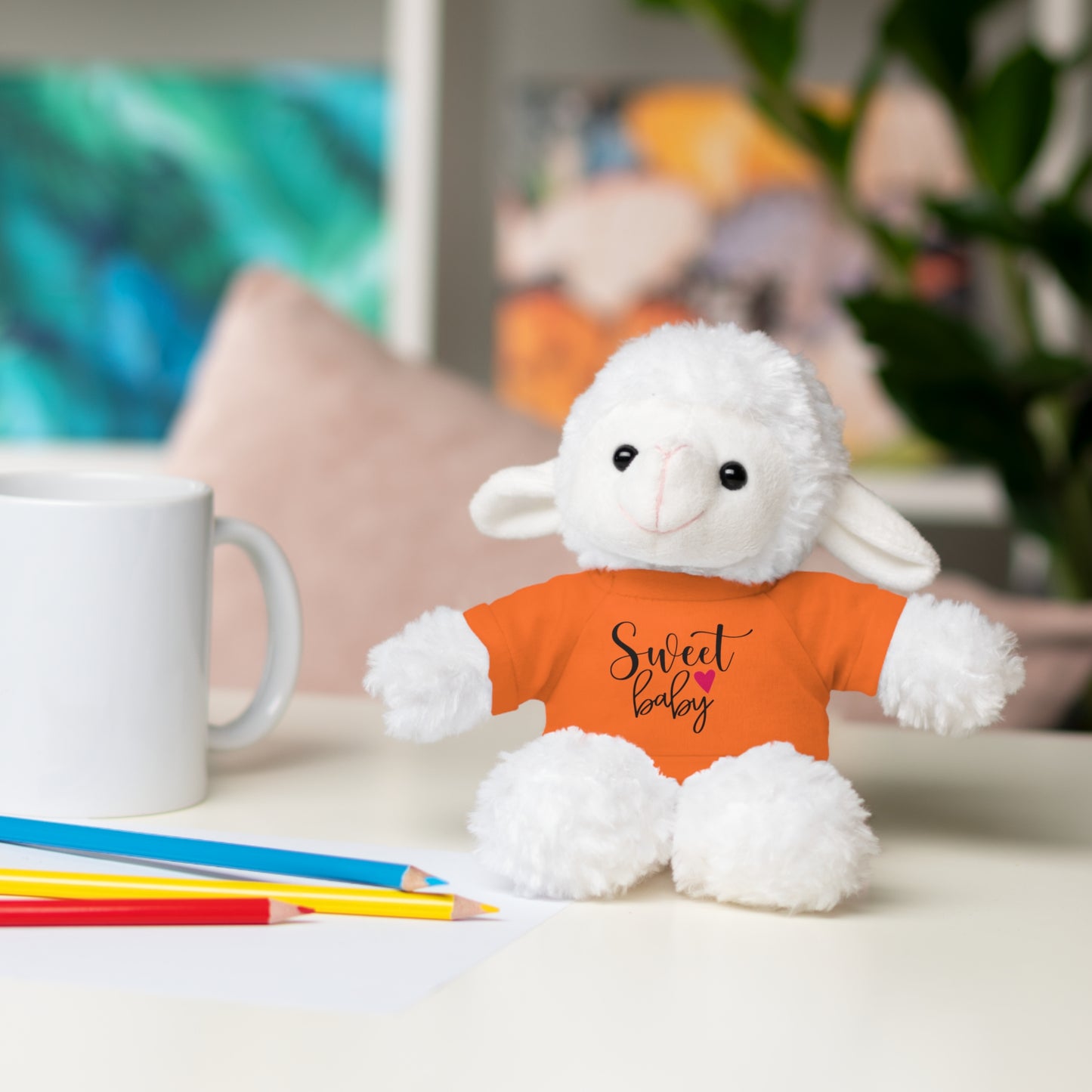 First Stuffed Friend with Custom Tee
