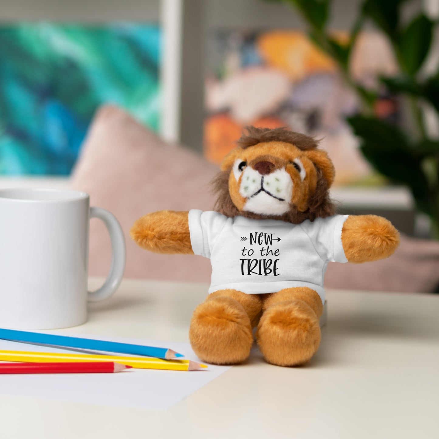 First Stuffed Friend with Custom Tee