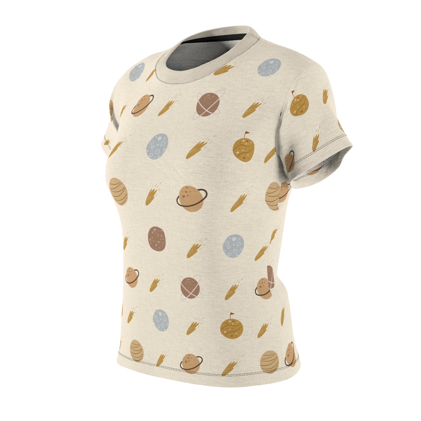 Women's Cut & Sew Tee (Space Design)