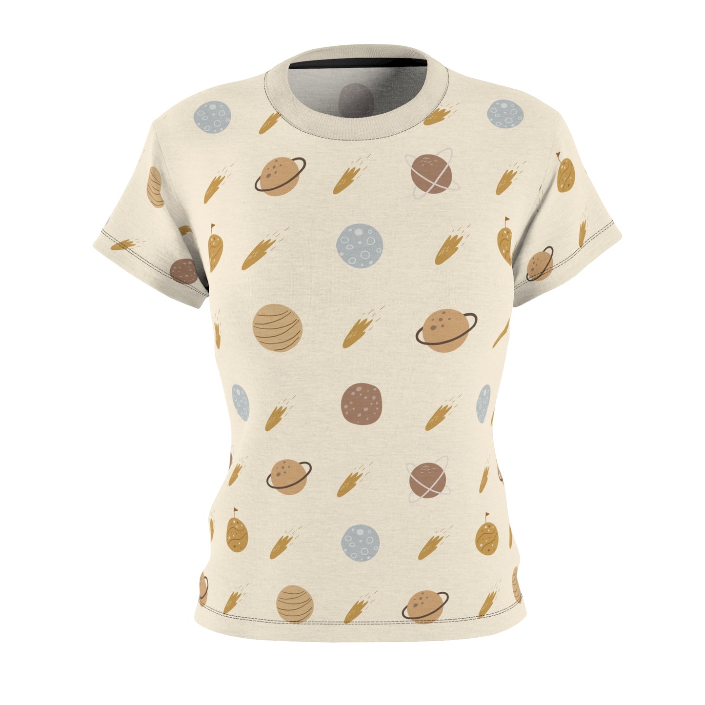 Women's Cut & Sew Tee (Space Design)