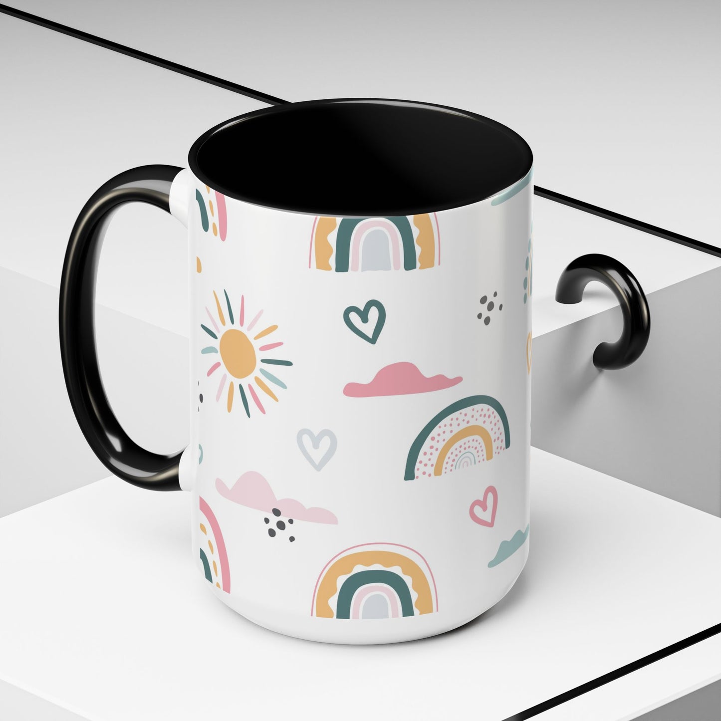 Playful Family Accent Mug