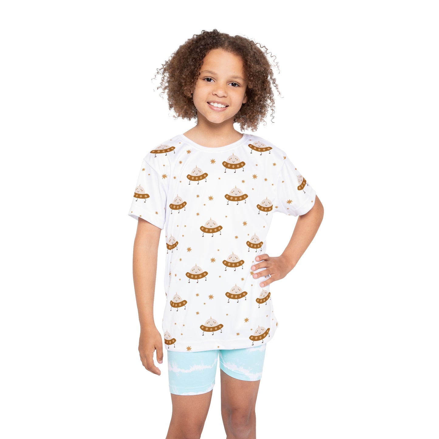 Kids Active Tee (Space Design)