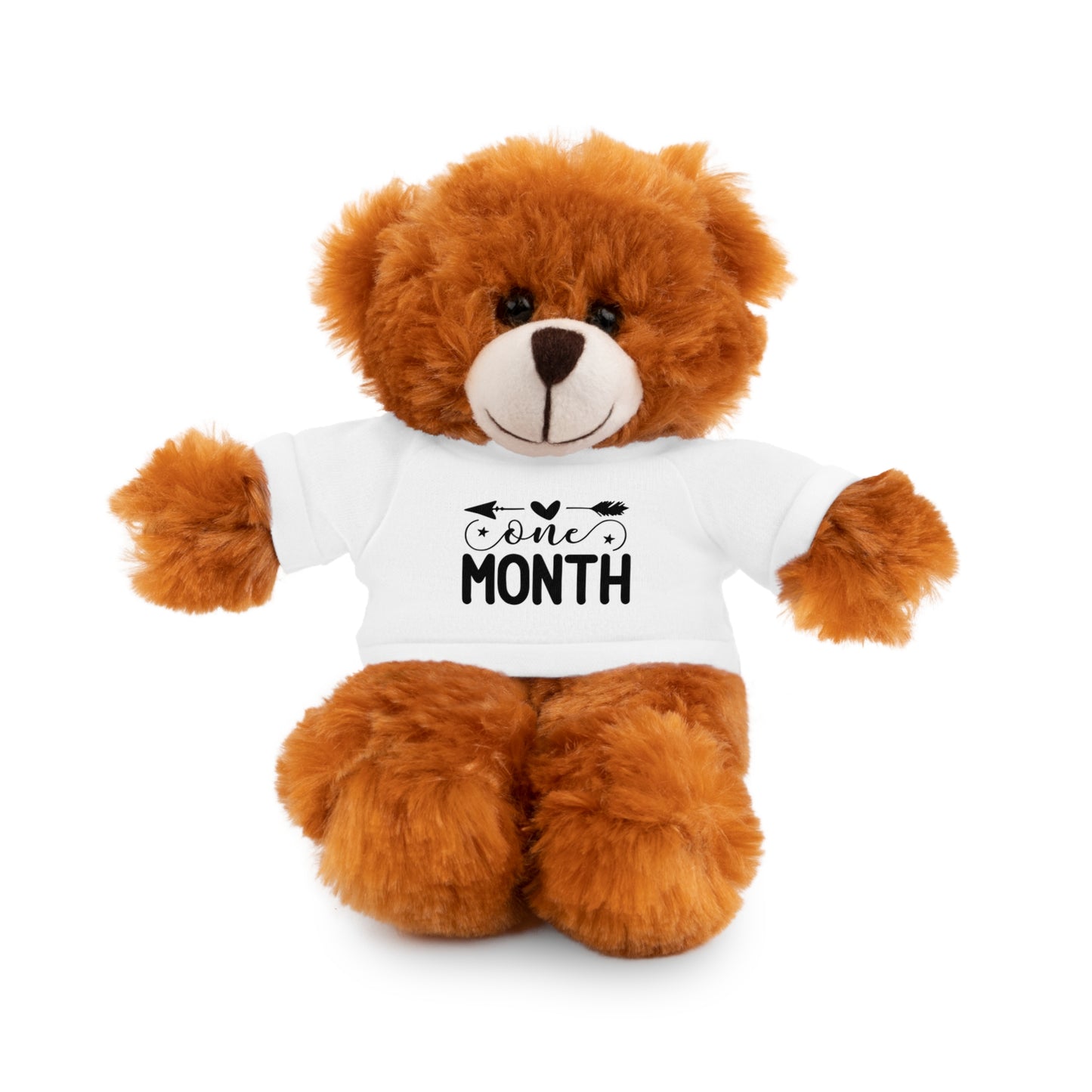 First Stuffed Friend with Custom Tee