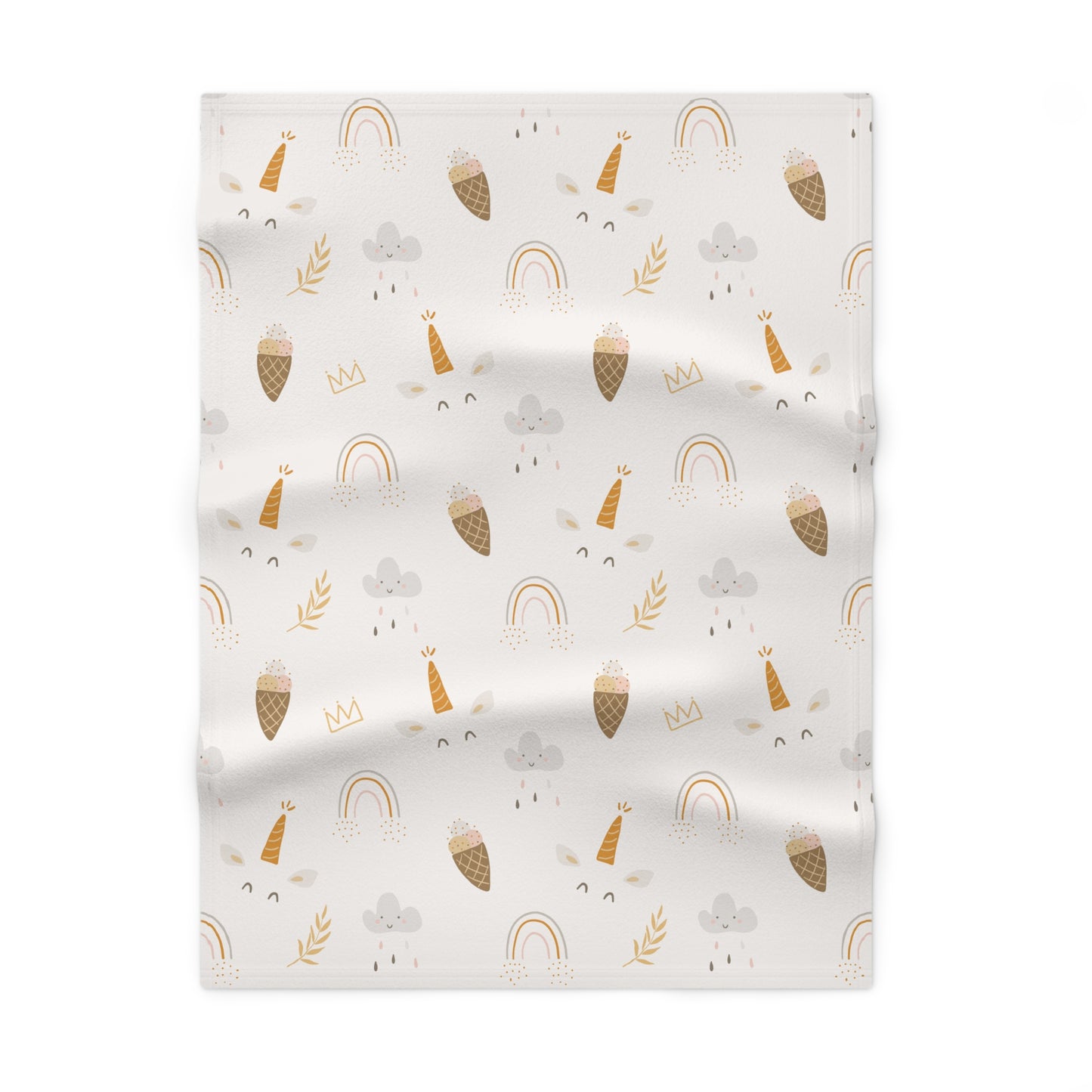 Baby Soft Fleece Blanket (Unicorn Design)