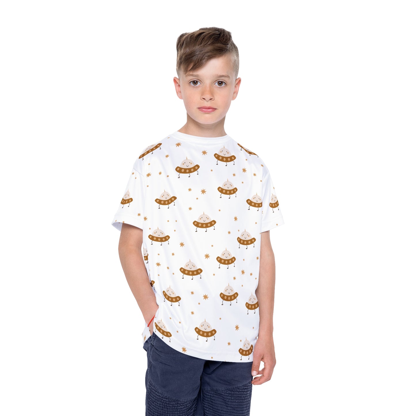 Kids Active Tee (Space Design)