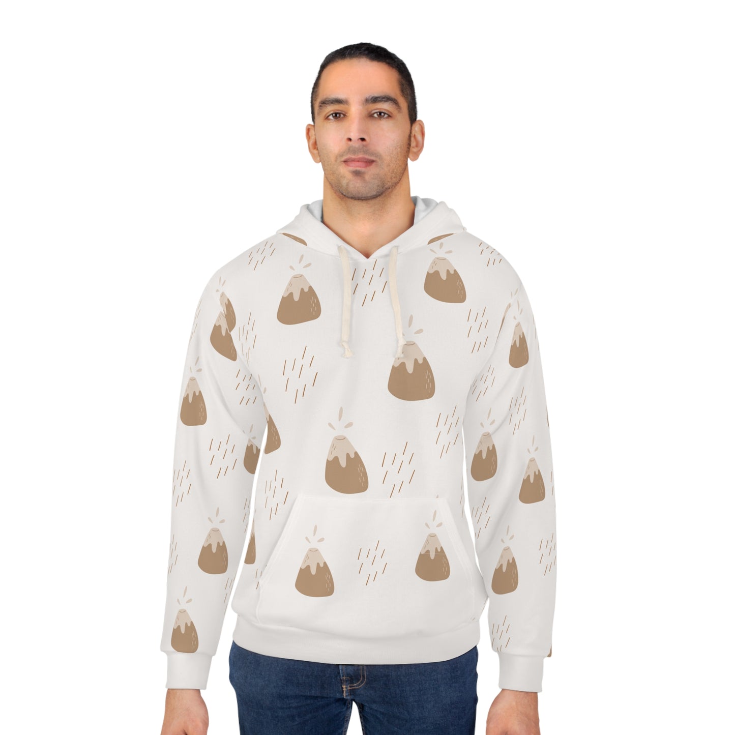 Unisex Pullover Hoodie (Dinosaur Design)