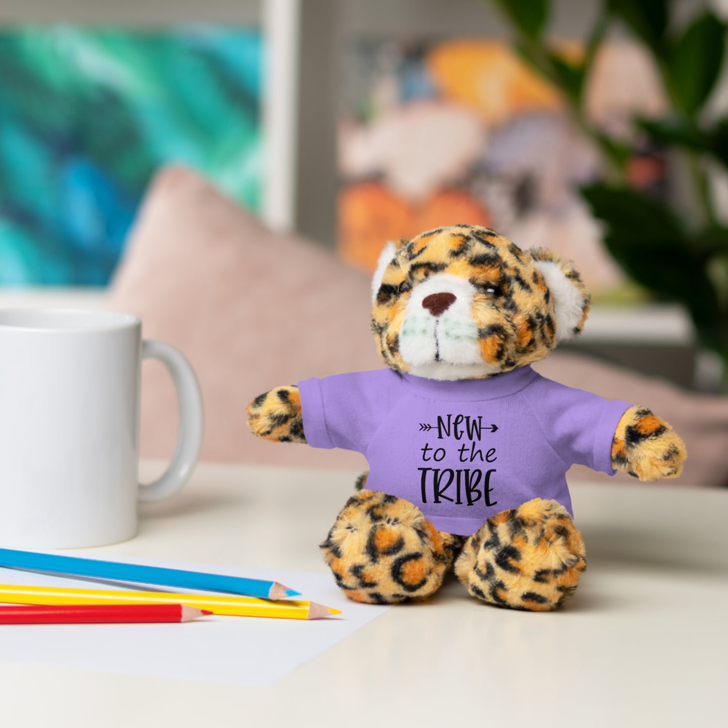 First Stuffed Friend with Custom Tee