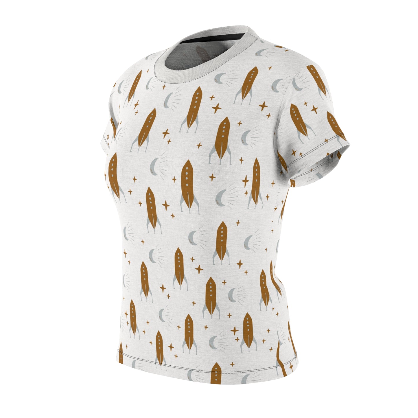 Women's Cut & Sew Tee (Space Design)
