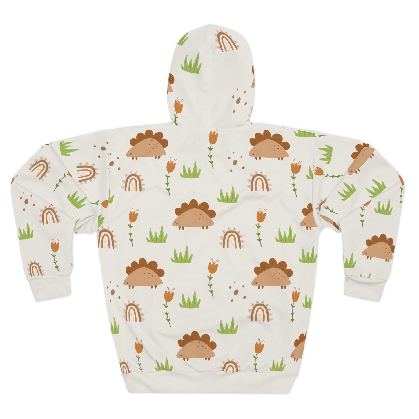 Unisex Pullover Hoodie (Dinosaur Design)