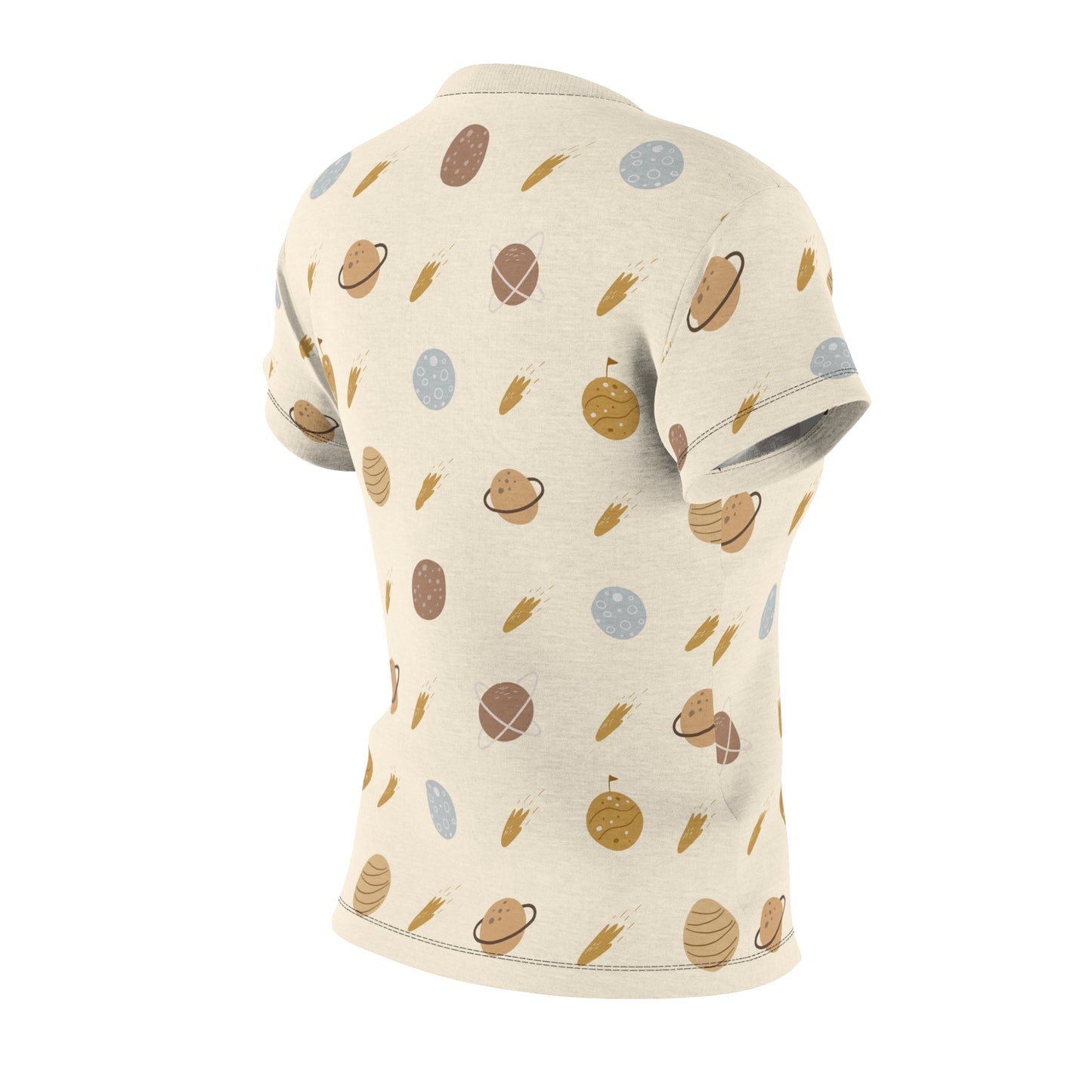Women's Cut & Sew Tee (Space Design)