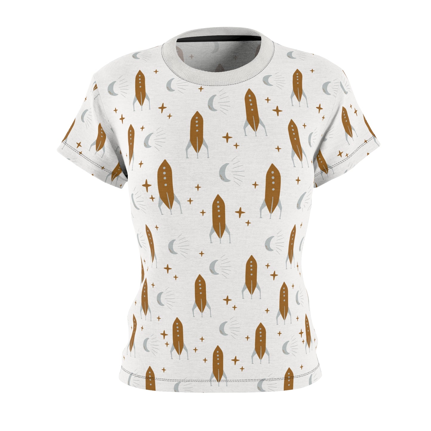 Women's Cut & Sew Tee (Space Design)