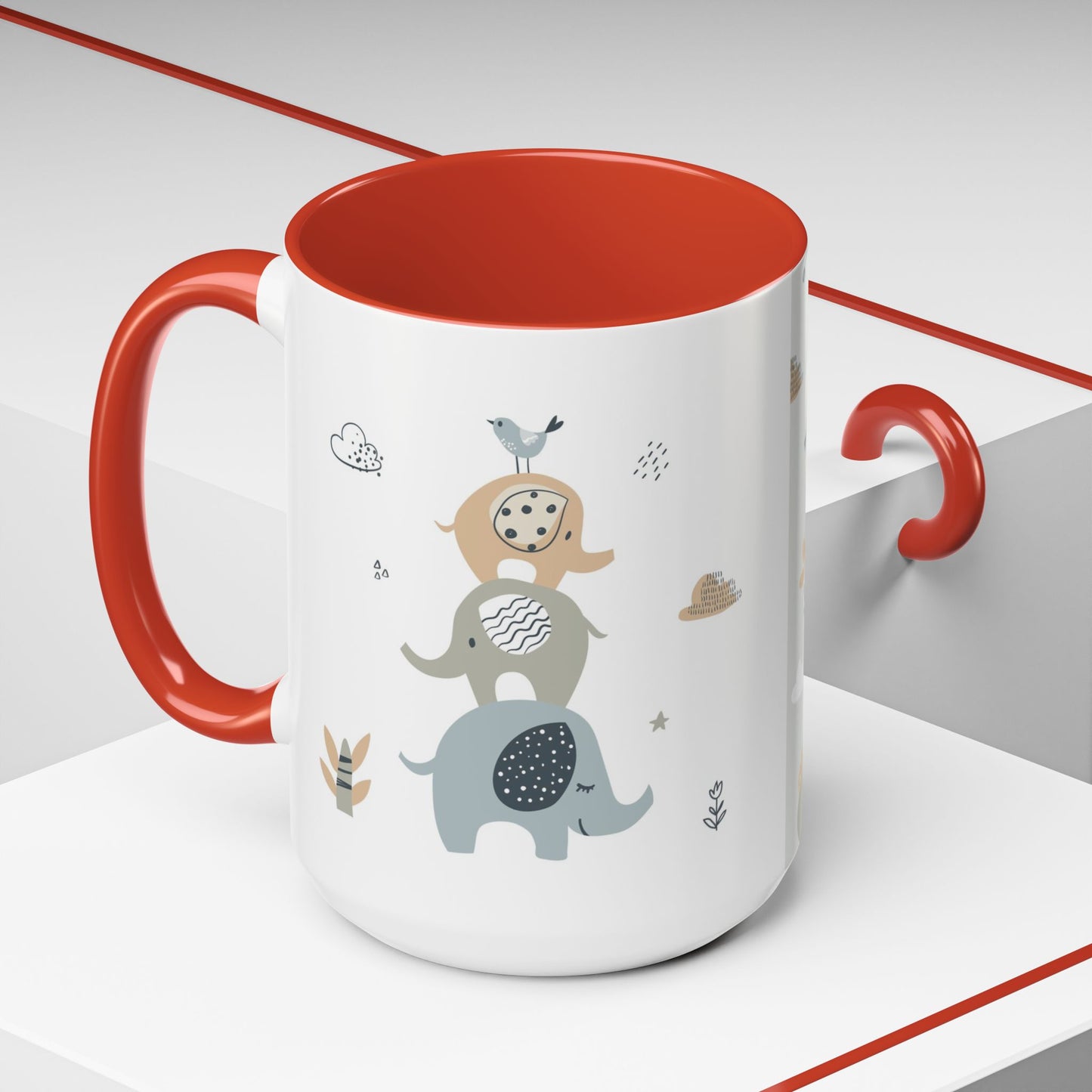 Playful Family Accent Mug