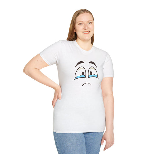Sad Emoji Unisex T-Shirt