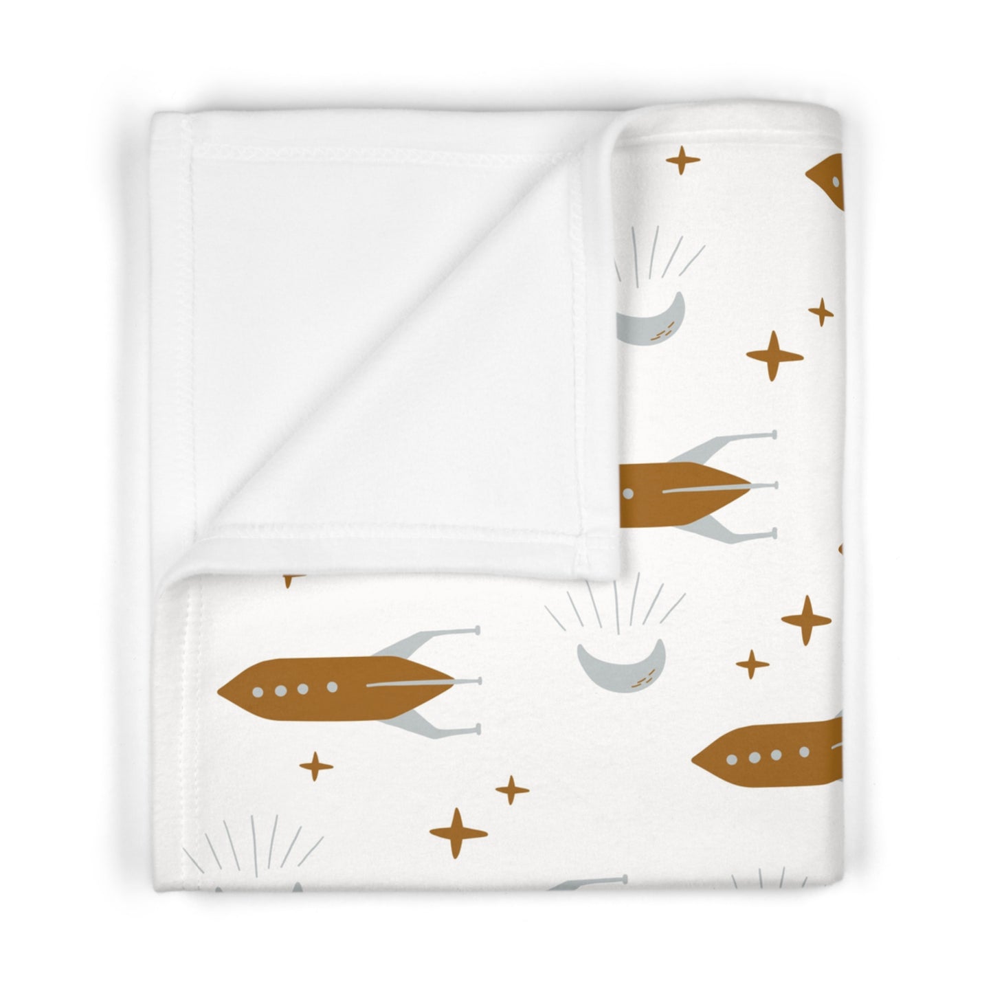 Baby Soft Fleece Blanket (Space Design)