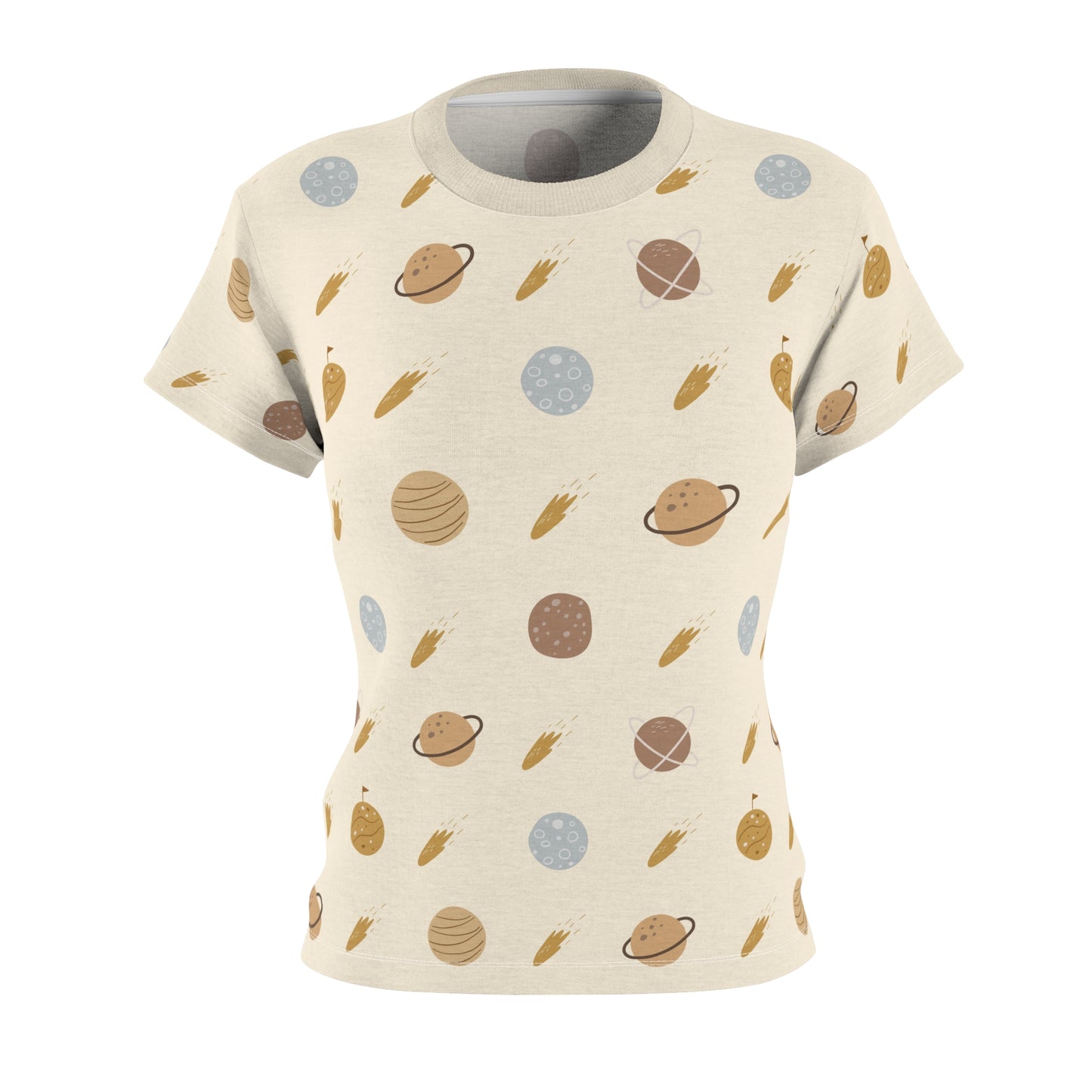 Women's Cut & Sew Tee (Space Design)