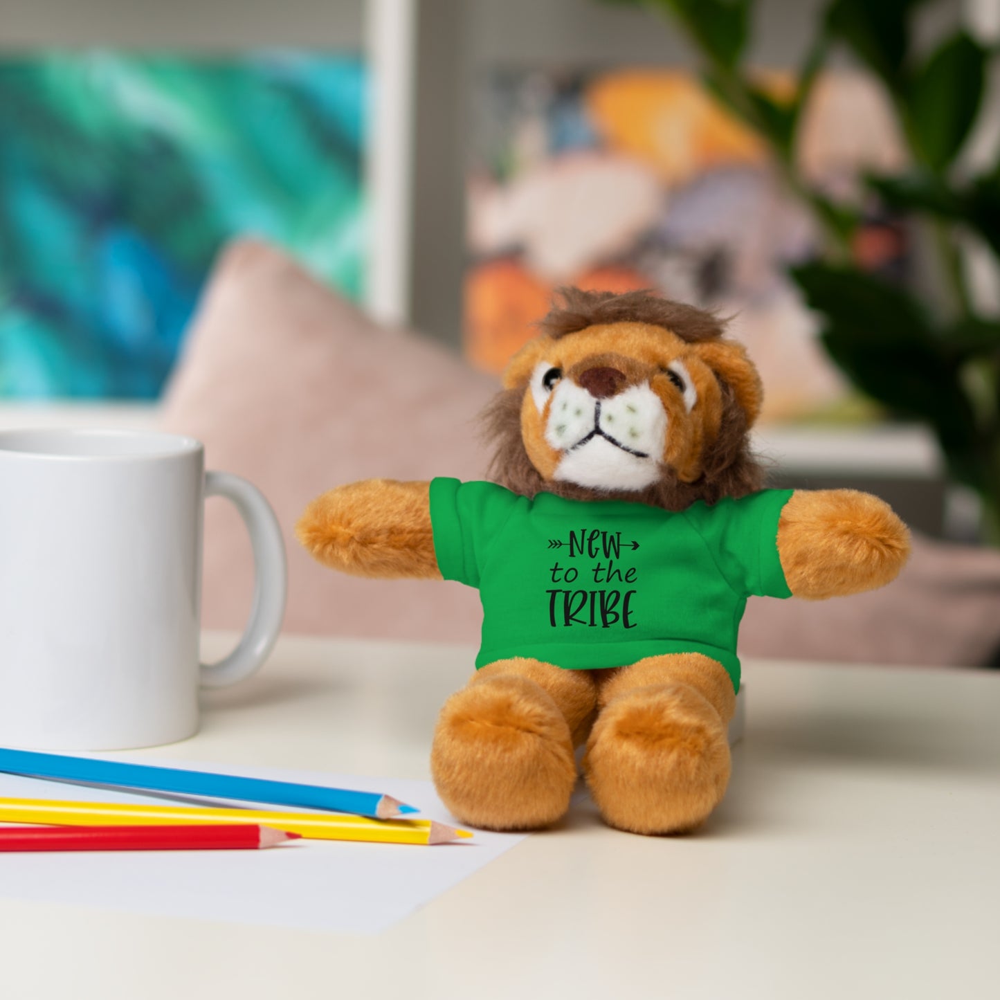 First Stuffed Friend with Custom Tee