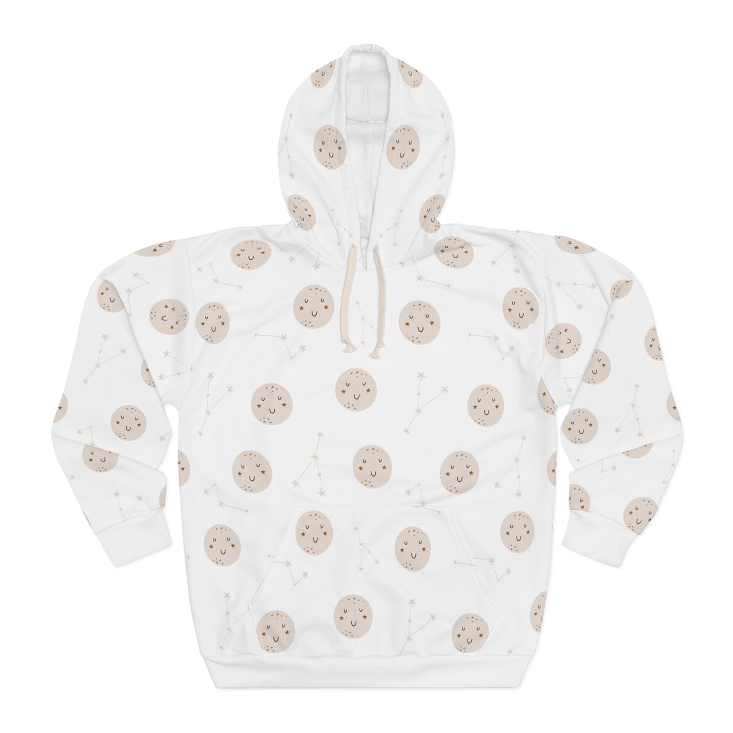 Unisex Pullover Hoodie (Space Design)