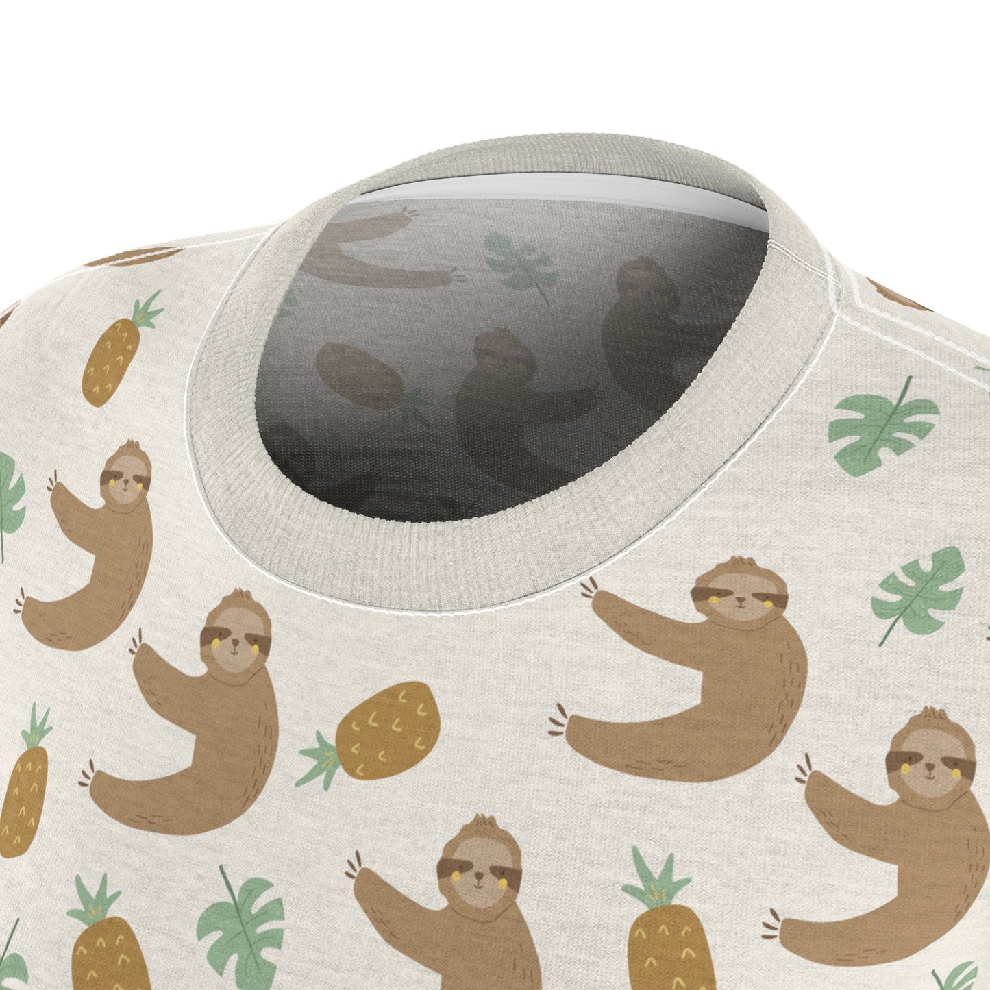 Women's Cut & Sew Tee (Tropical Design)