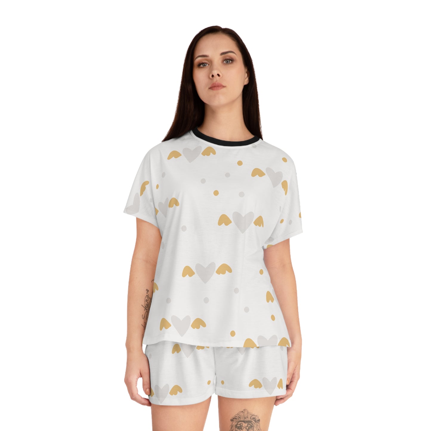 Women’s Short Pajama Set (Unicorn Design)