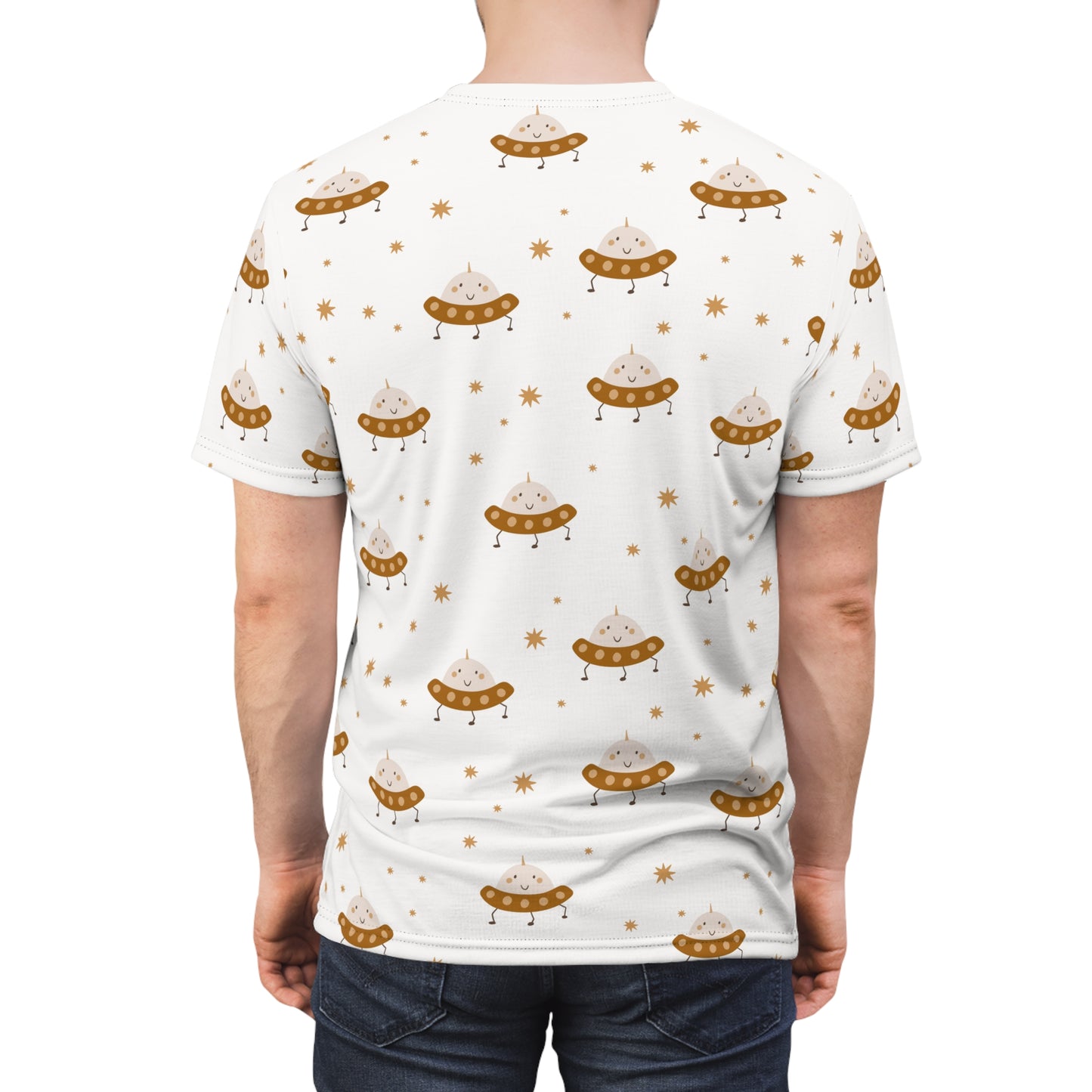 Men's Cut & Sew Tee (Space Design)