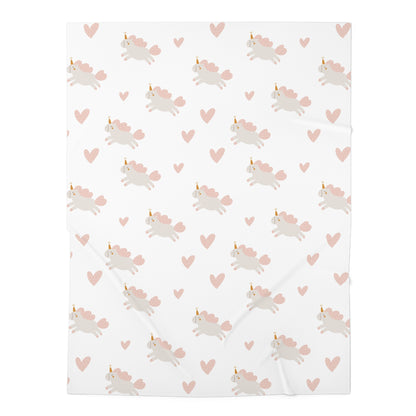 Baby Swaddle Blanket (Unicorn Design)