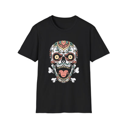 Colorful Skull Graphic Unisex T-Shirt