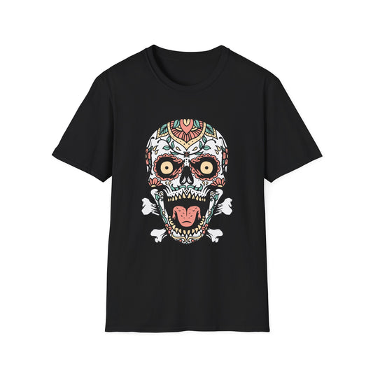 Colorful Skull Graphic Unisex T-Shirt