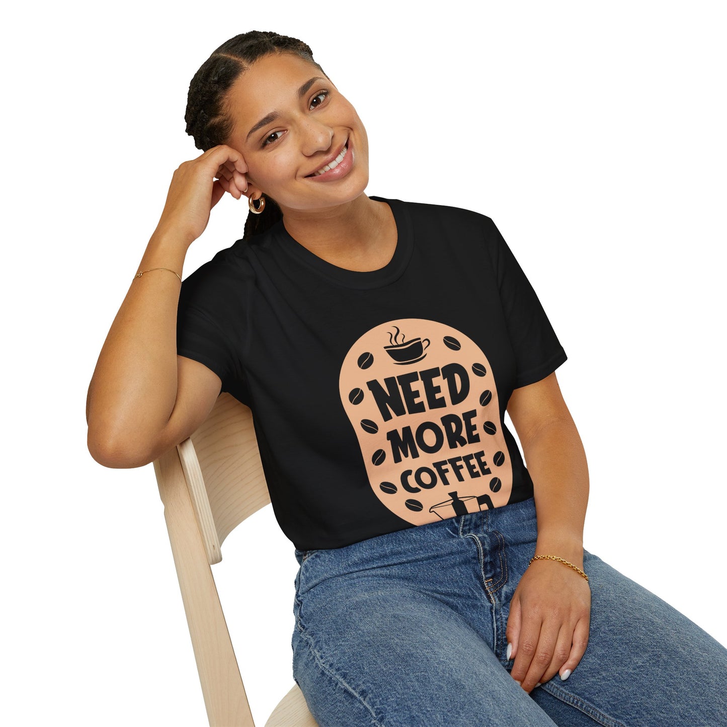 Need More Coffee Unisex T-Shirt