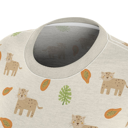 Women's Cut & Sew Tee (Tropical Design)