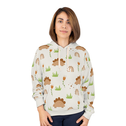 Unisex Pullover Hoodie (Dinosaur Design)