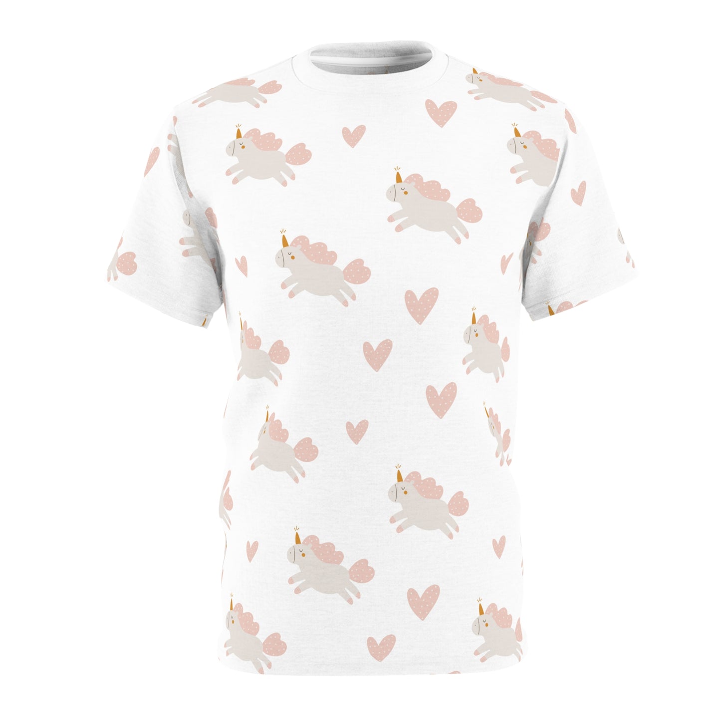 Men's Cut & Sew Tee (Unicorn Design)