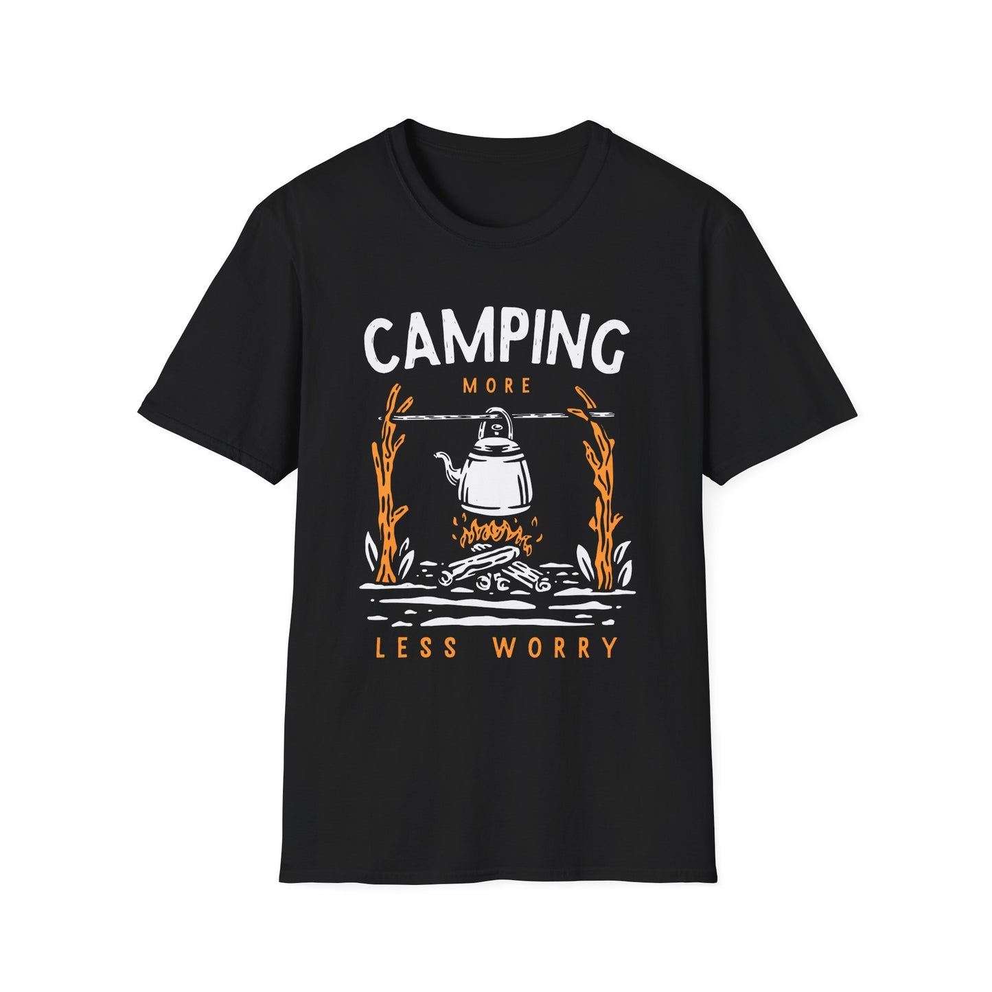 Camping More Less Worry Unisex T-Shirt