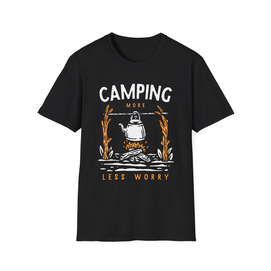 Camping More Less Worry Unisex T-Shirt