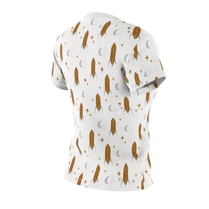 Women's Cut & Sew Tee (Space Design)