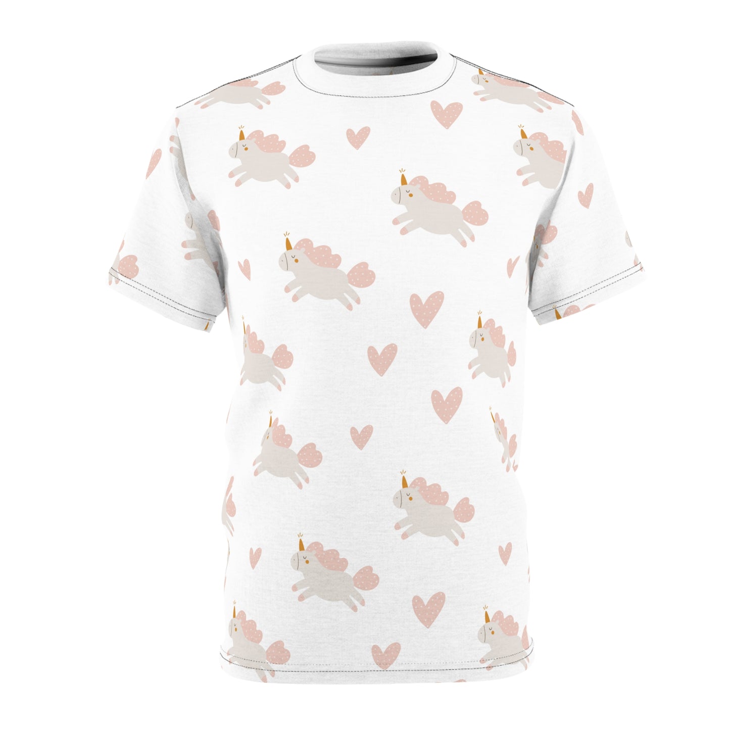 Men's Cut & Sew Tee (Unicorn Design)